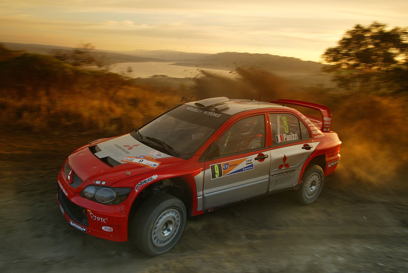 Gilles Panizzi / Herve Panizzi - Mitsubishi Lancer WRC04