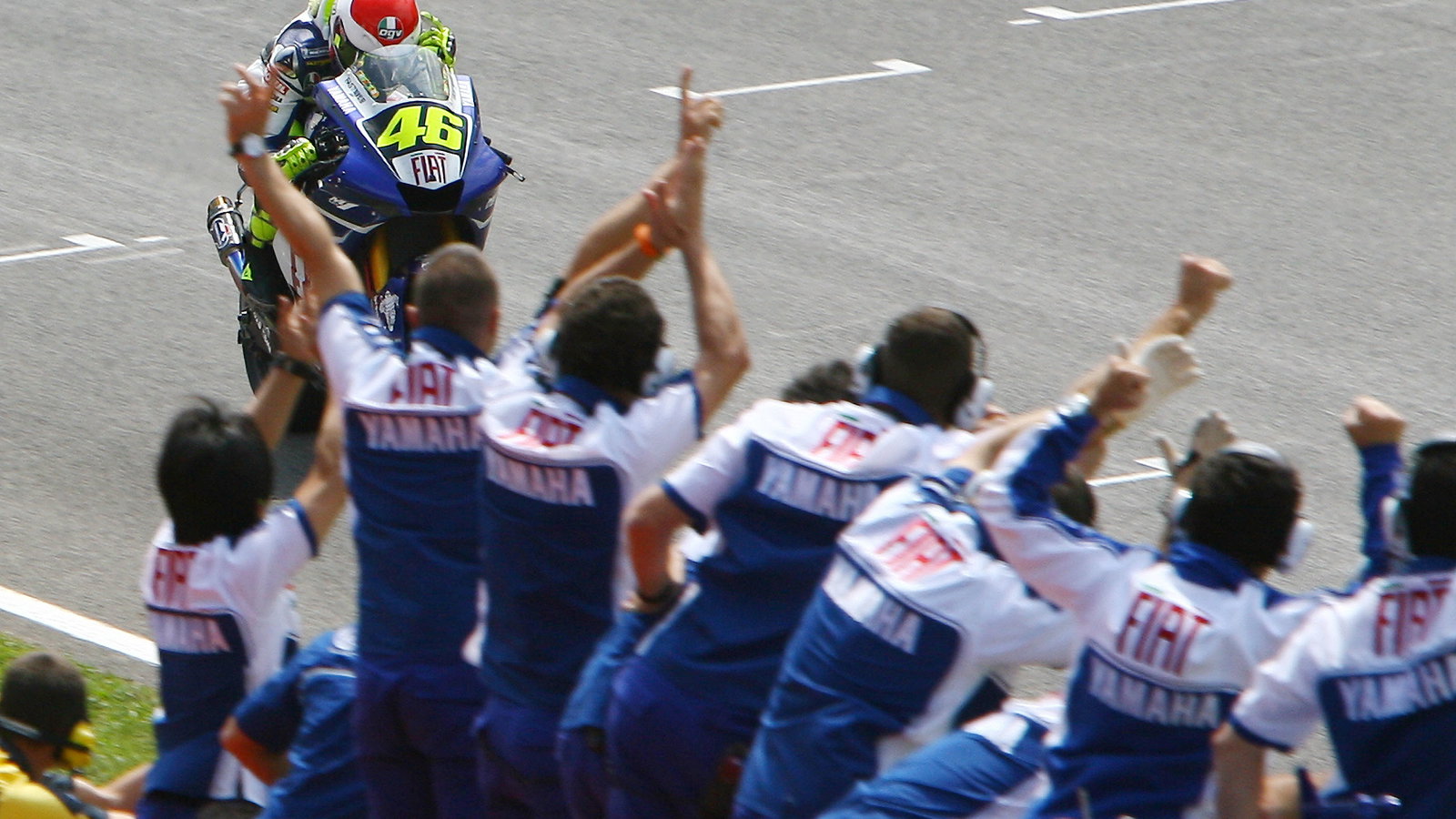 Rossi wins, Italian MotoGP 2007