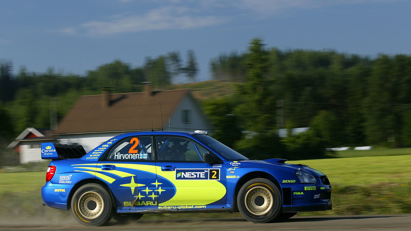 Mikko Hirvonen / Jarmo Lehtinen - Subaru Impreza WRC04