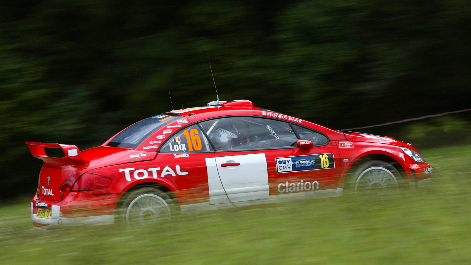 Freddy Loix / Sven Smeets - Peugeot 307 WRC.
