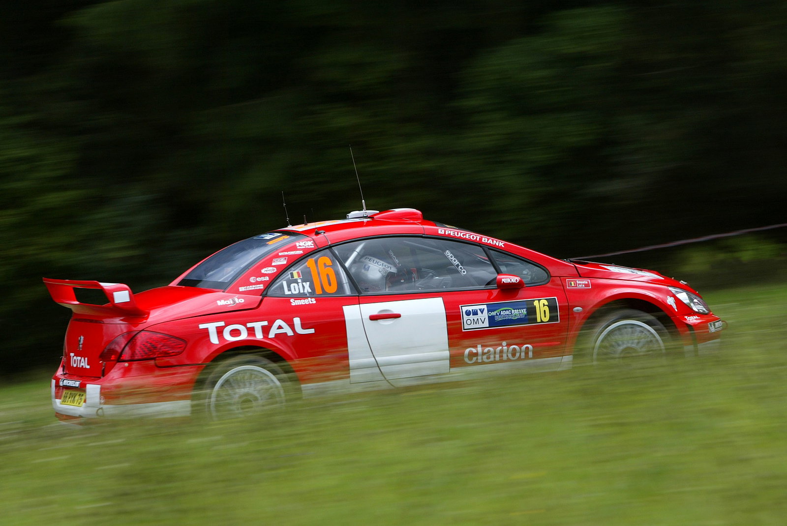 Freddy Loix / Sven Smeets - Peugeot 307 WRC.