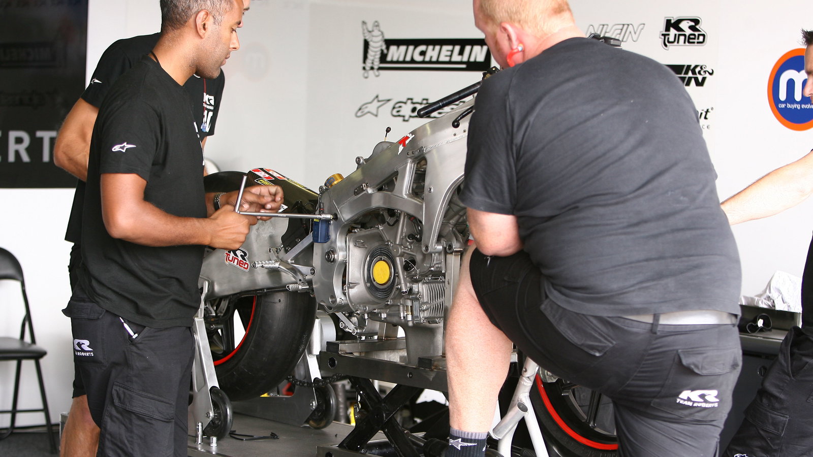 Team Roberts, Brno MotoGP Test, August 2007