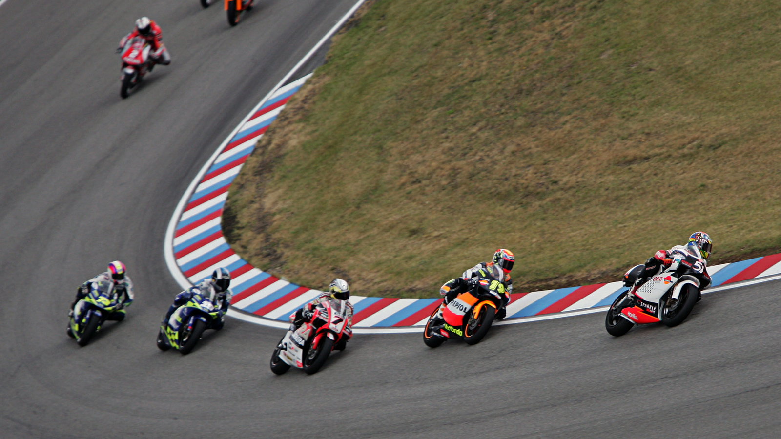 De Angelis leads, Czech 250GP Race 2004