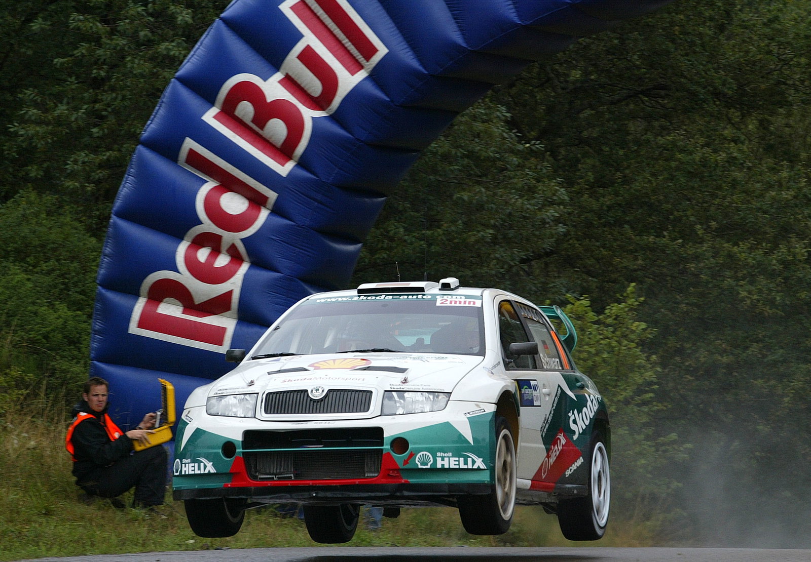 Armin Schwarz / Manfred Hiemer - Skoda Fabia WRC