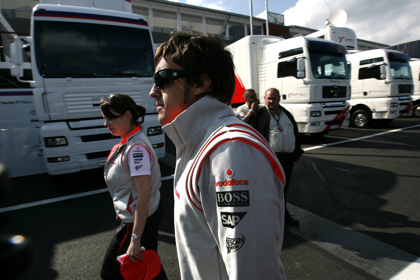 Fernando Alonso (ESP) McLaren MP4/22, Belgian F1, Spa, 14-16th, September 2007