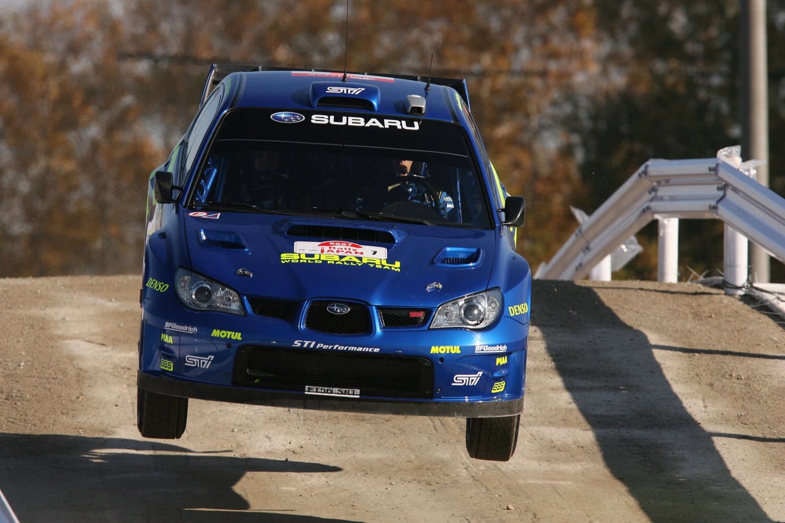 Petter Solberg (NOR) / Phil Mills (GBR), Subaru WRT Impreza WRC 2007. Rally Japan. 26-28th October 2