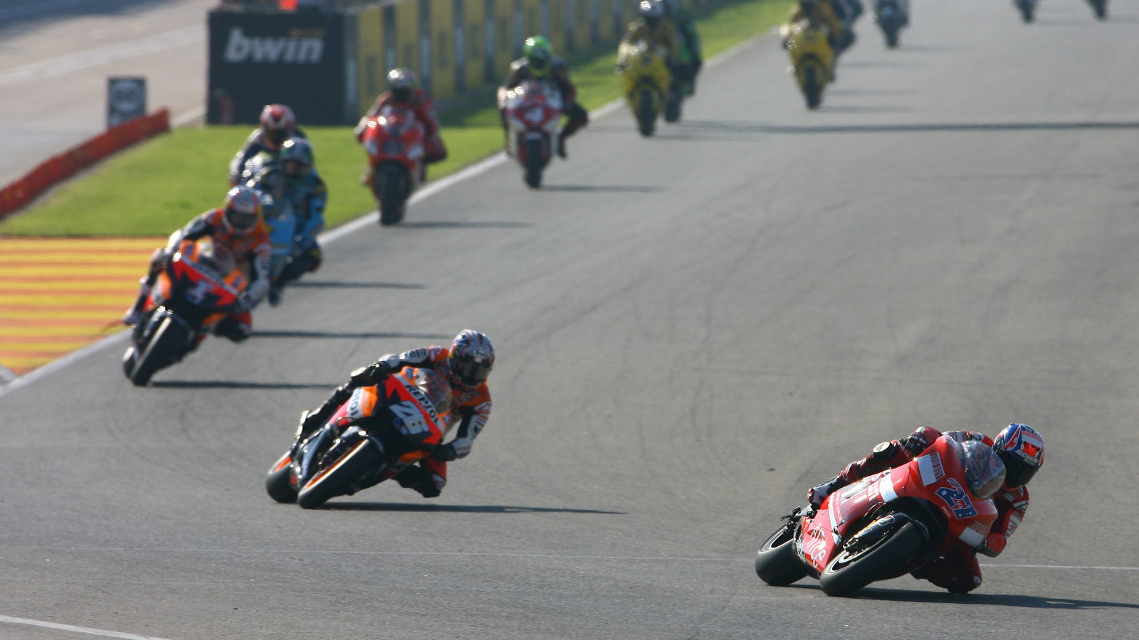 Stoner, Valencia MotoGP Race 2007