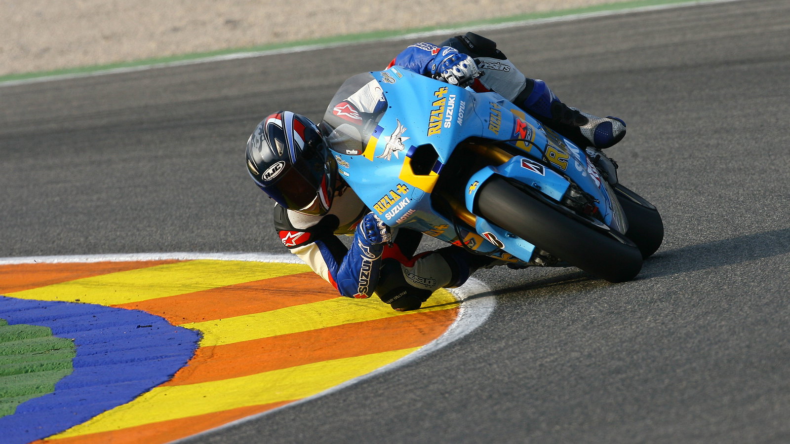 Spies, Valencia MotoGP test, 2007