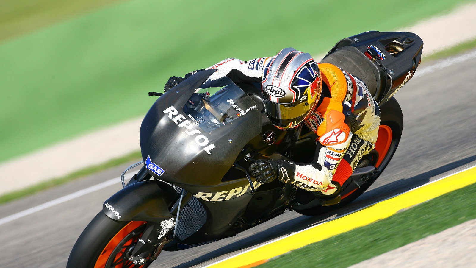 Pedrosa, Valencia MotoGP test 2007
