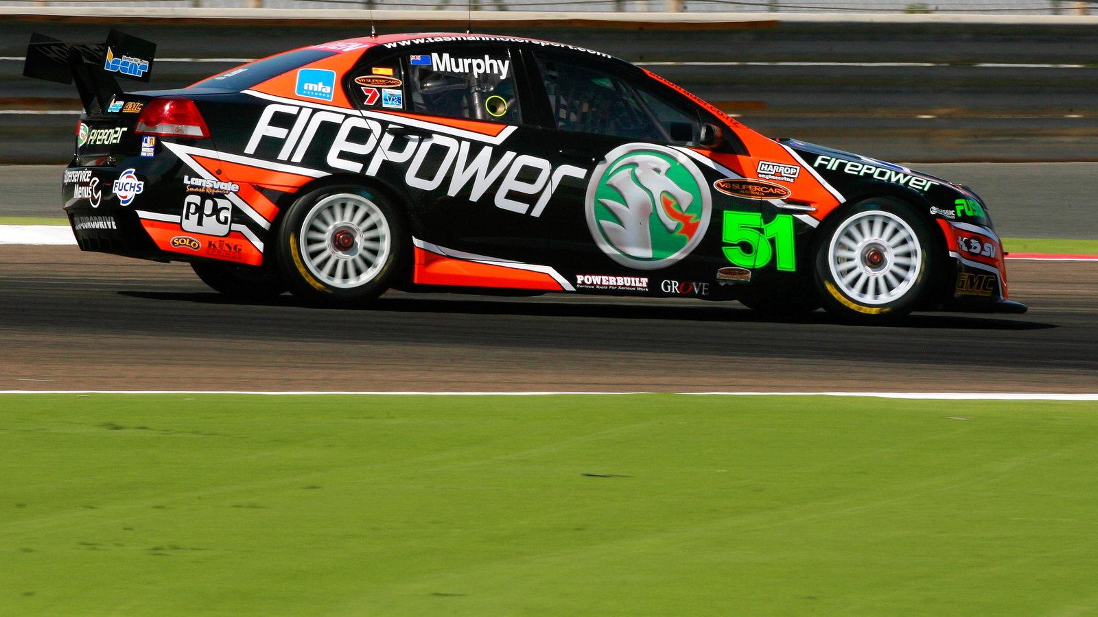 Greg Murphy (NZ) Tasman Firepower CommodoreDesert 400Rd 12 V8 SupercarsBahrain Int circuitBahrain