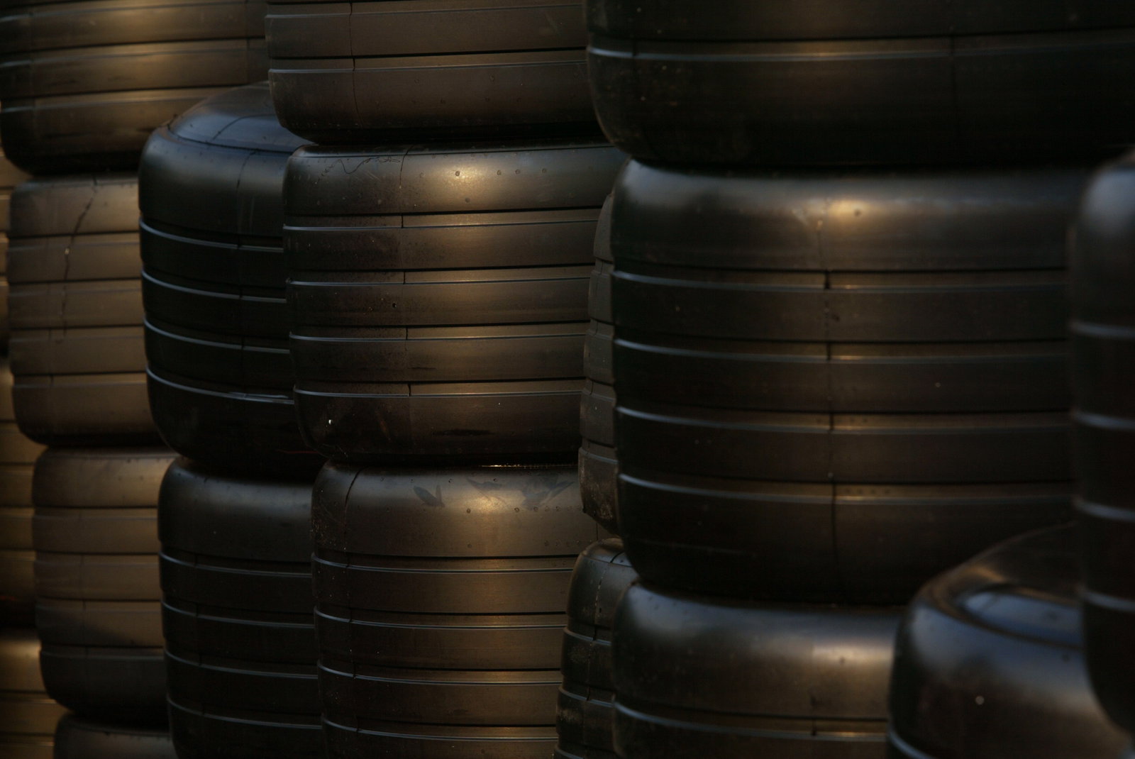 Michelin F1 tyres.