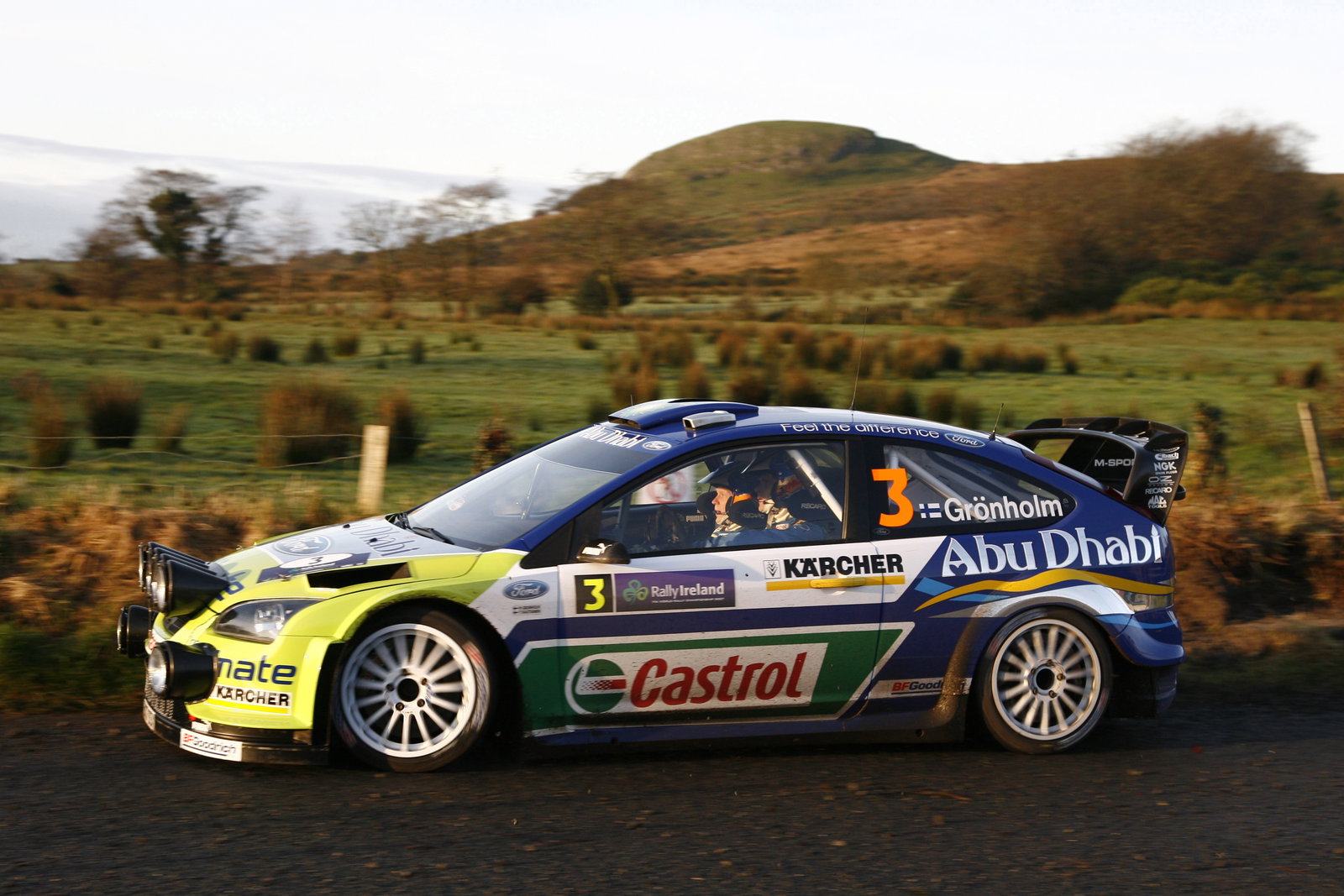 Marcus Gronholm (FIN) / Timo Rautiainen (FIN), BP Ford Focus RS WRC 06. Rally Ireland. 15-18th Novem