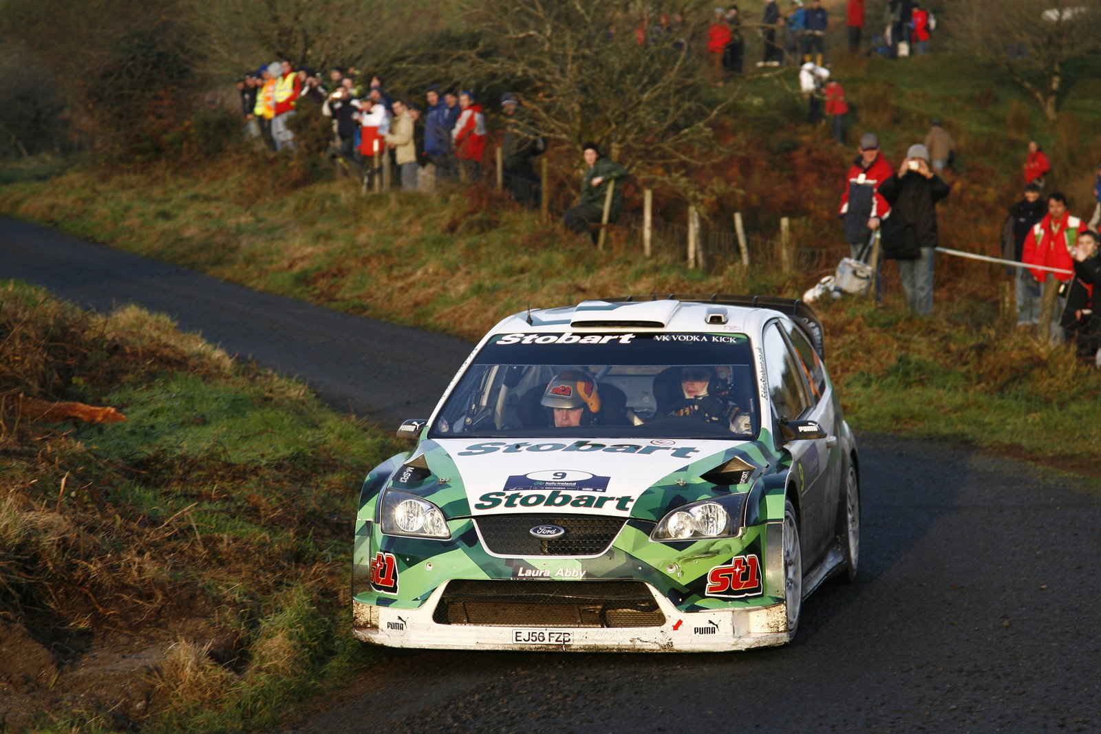 Jari-Matti Latvala (FIN) / Miikka Anttila (FIN), Stobart Ford Focus WRC 06. Rally Ireland. 15-18th N