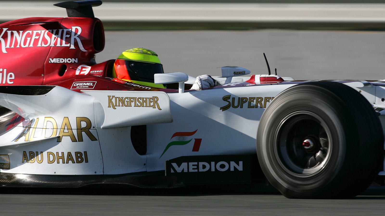 Ralf Schumacher (GER) Force India F1, Jerez F1 Test, 4-7th, December, 2007