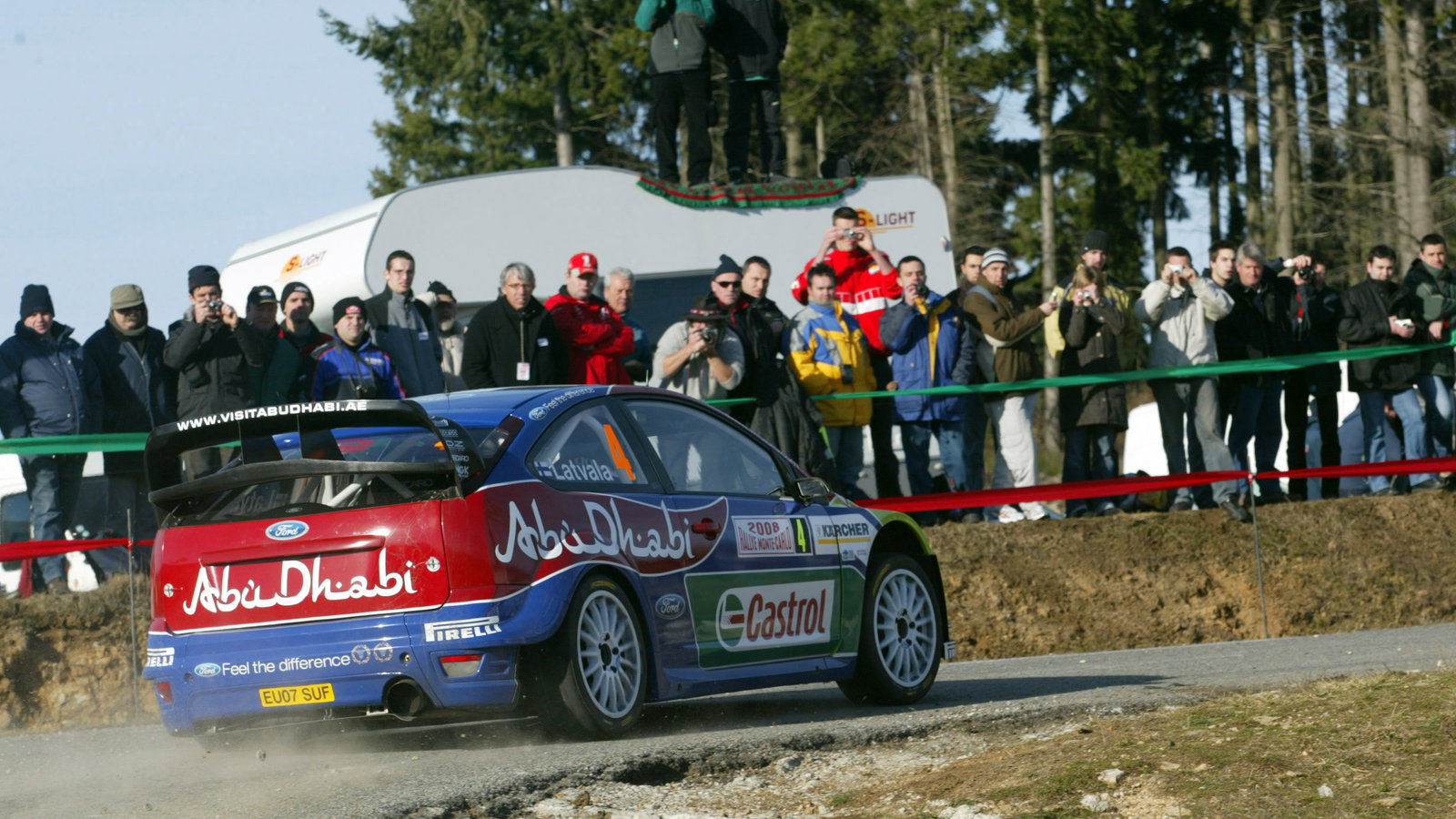 Jari-Matti Latvala (FIN) / Miikka Anttila (FIN), BP Ford Focus RS WRC 07. Rallye Monte Carlo, 24-27t