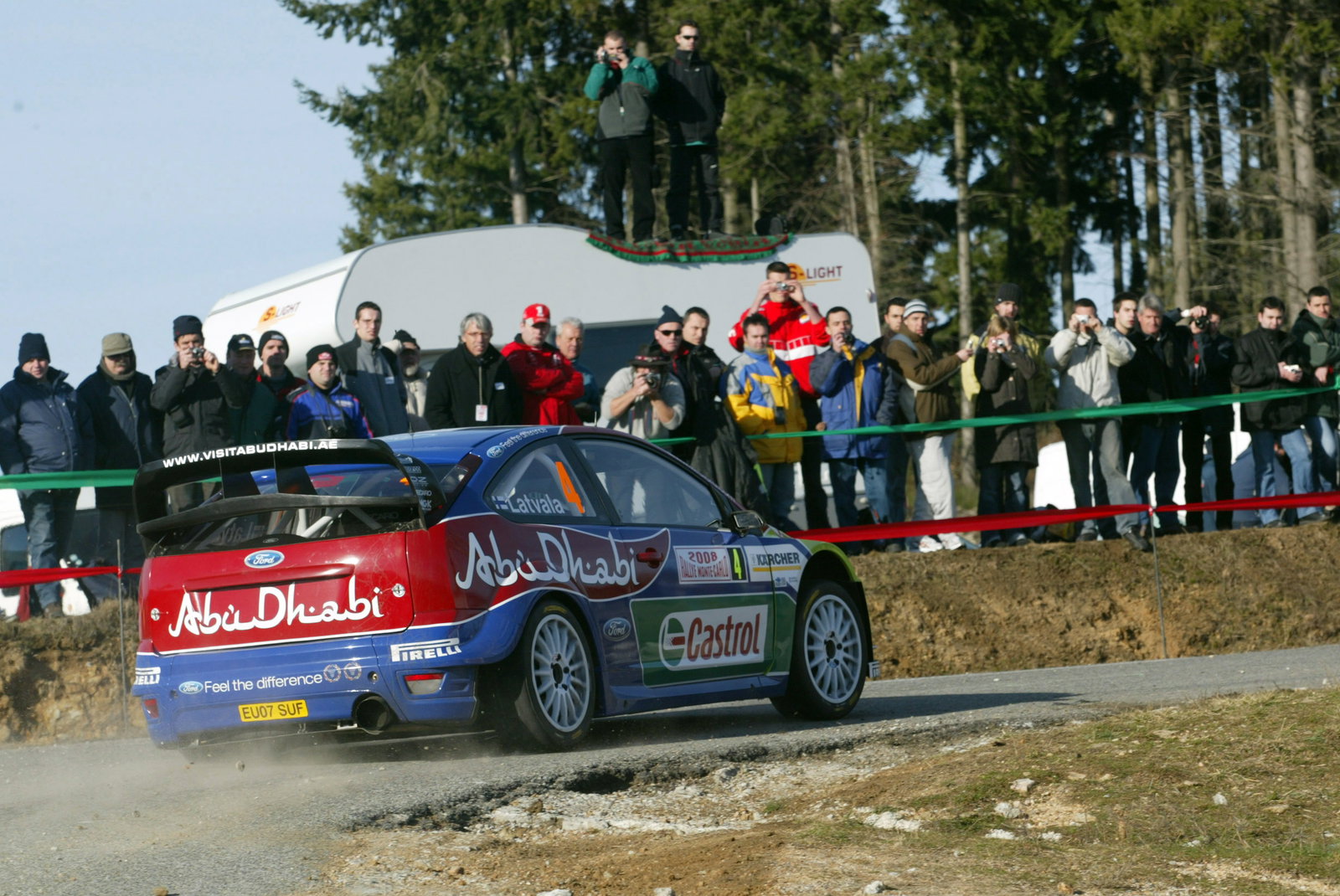 Jari-Matti Latvala (FIN) / Miikka Anttila (FIN), BP Ford Focus RS WRC 07. Rallye Monte Carlo, 24-27t