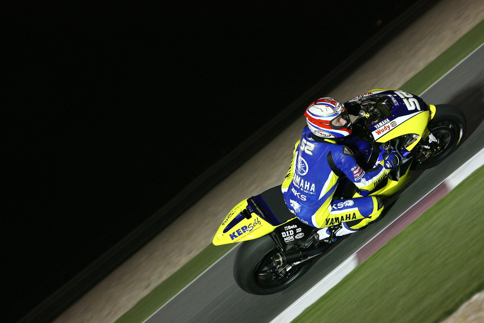 Toseland, Qatar MotoGP Test 2008