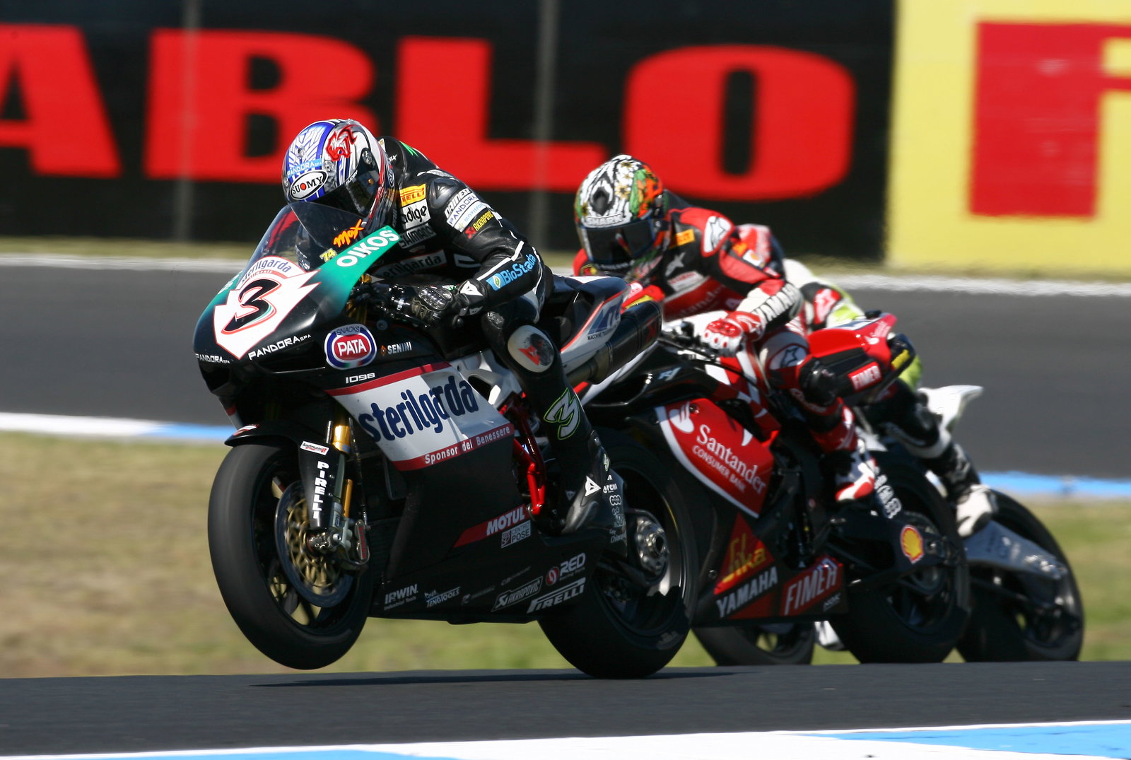 Biaggi, Australia WSBK Race 1 2008