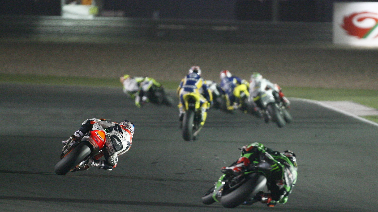 Hayden, Qatar MotoGP Race 2008