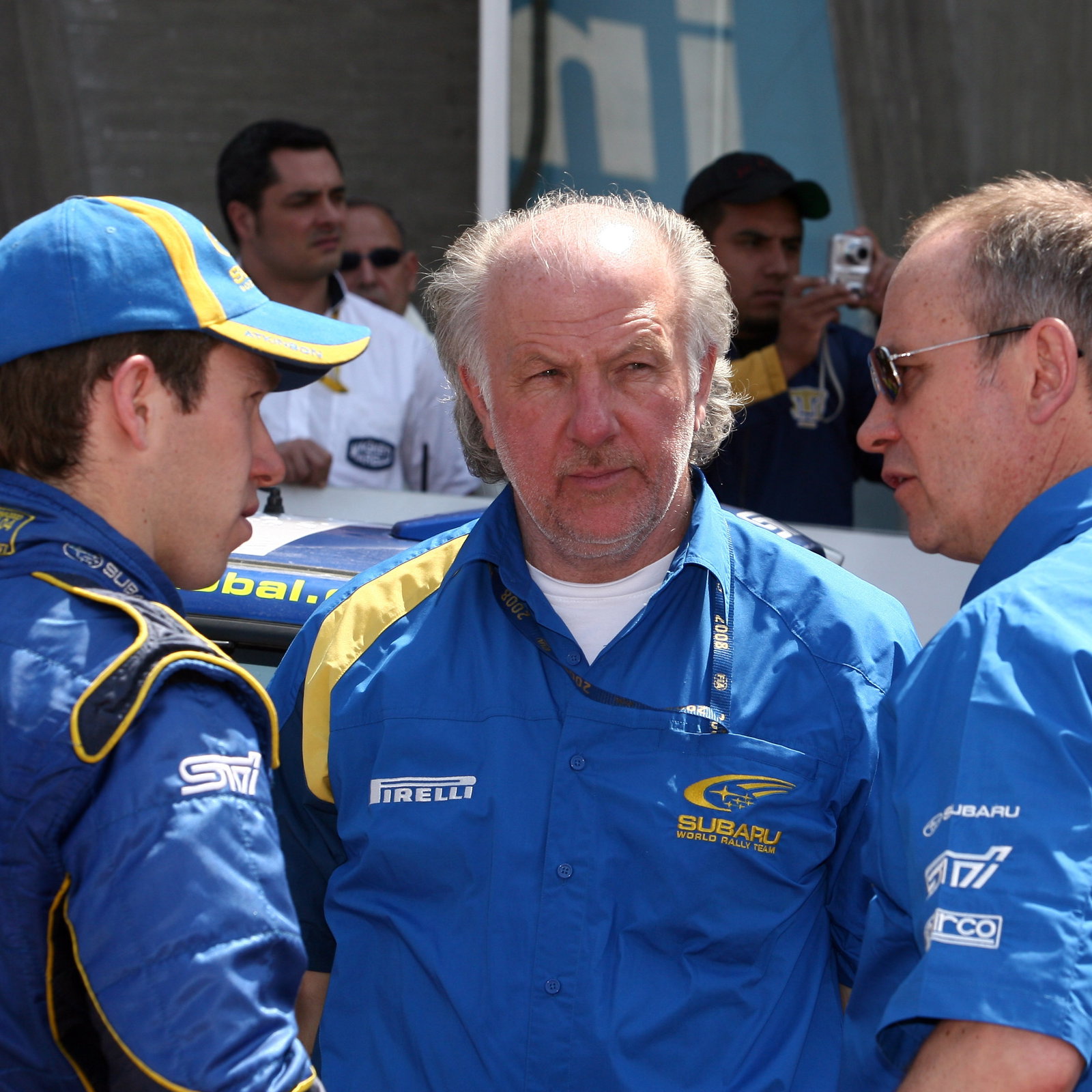 Chris Atkinson (AUS), David Richards (GBR), David Lapworth (GBR), Subaru World Rally Team