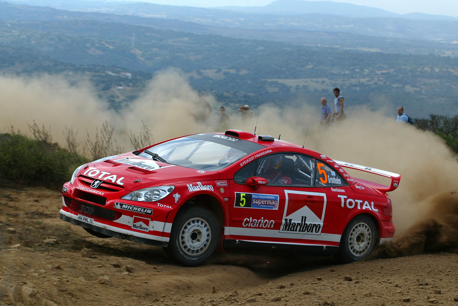 Marcus Gronholm / Timo Rautiainen - Peugeot 307 WRC