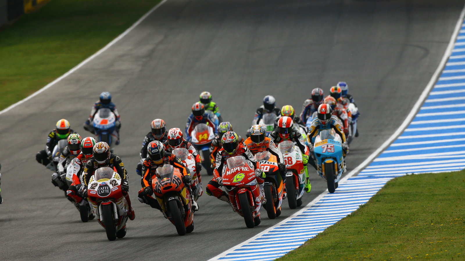 Start, Spanish 250GP 2008