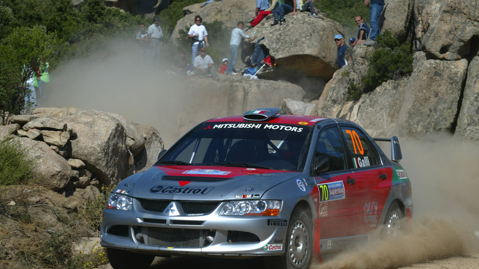Gigi Galli / Guido D` Amore - Mitsubishi Lancer Evo VIII