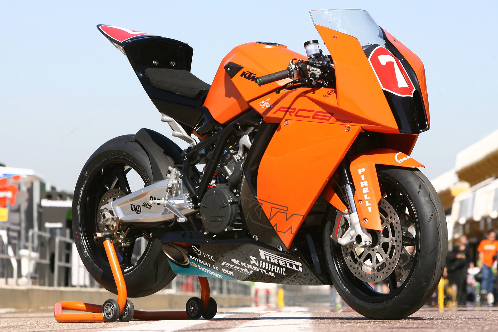 KTM RC8 2008, Rene`s Superstock bike, Valencia SSTK 1000 2008