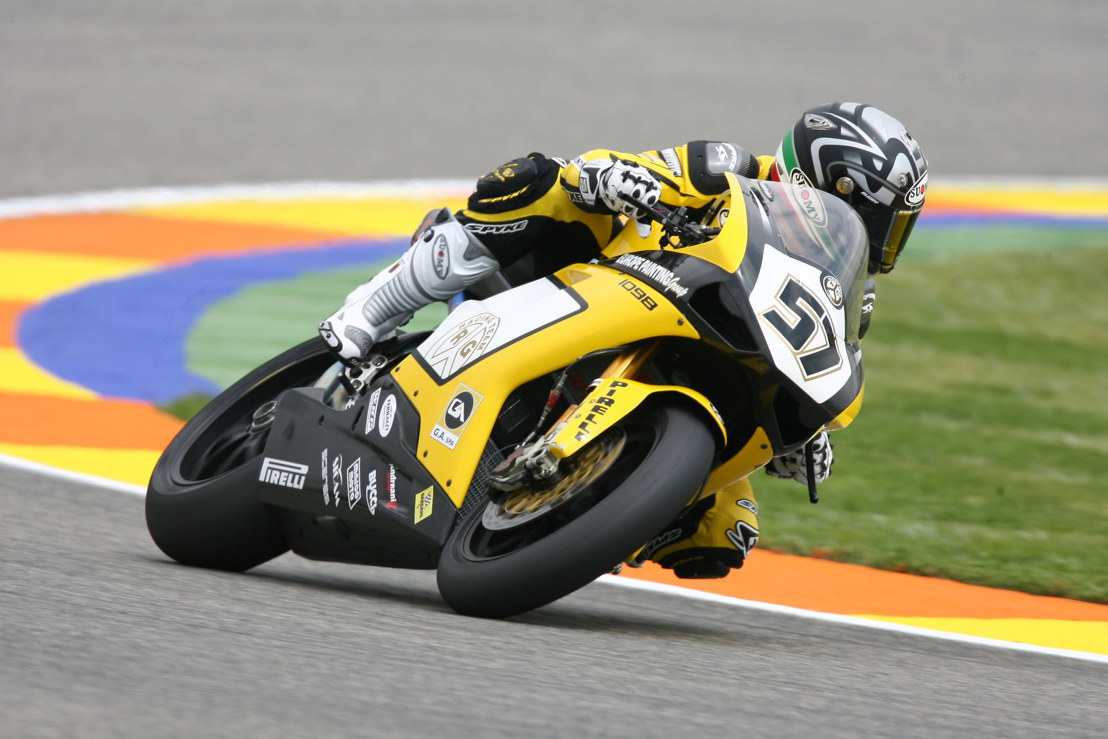 Lanzi, Valencia WSBK 2008