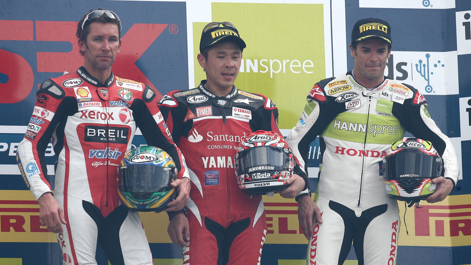 Bayliss, Haga, Checa, Valencia WSBK Race 2 2008