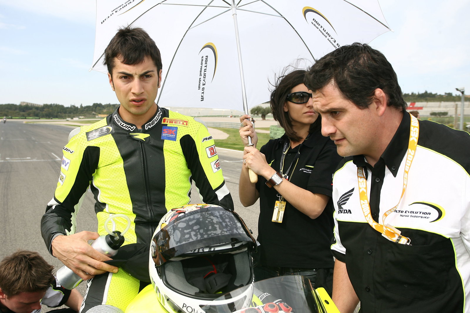 Morelli, Valencia WSBK Race 1 2008