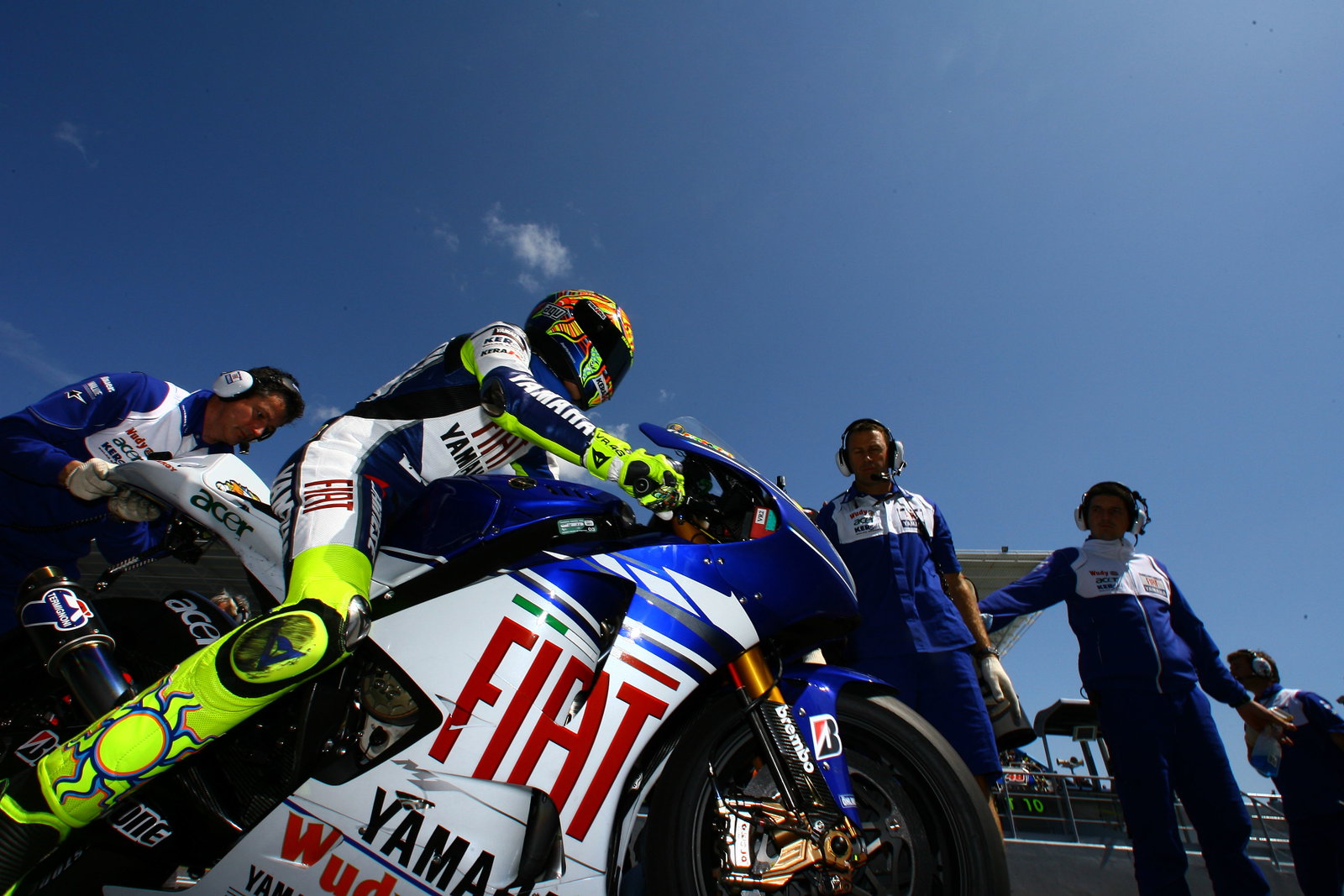 Fiat sticks with Yamaha. | Crash.net