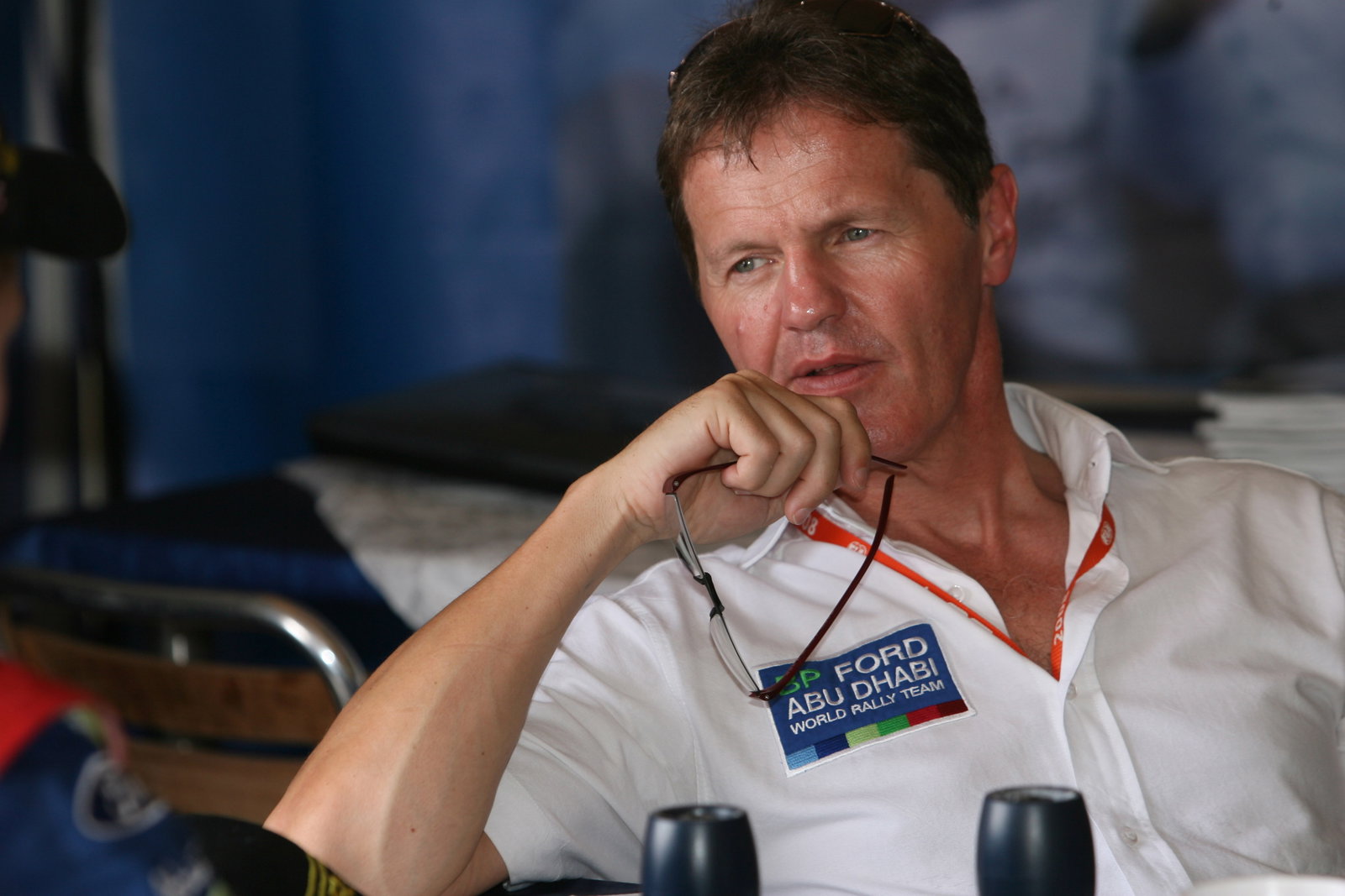 Malcolm Wilson (GBR), Ford/M-Sport Team Boss. Jordan Rally, April 24-27th 2008.