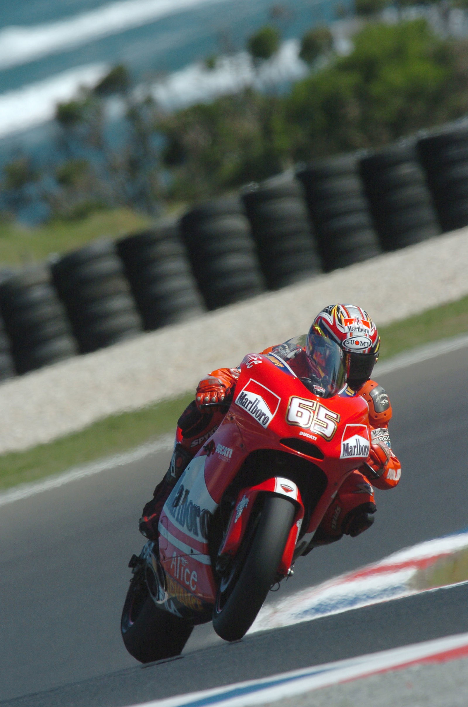 Capirossi, Australian MotoGP, 2004