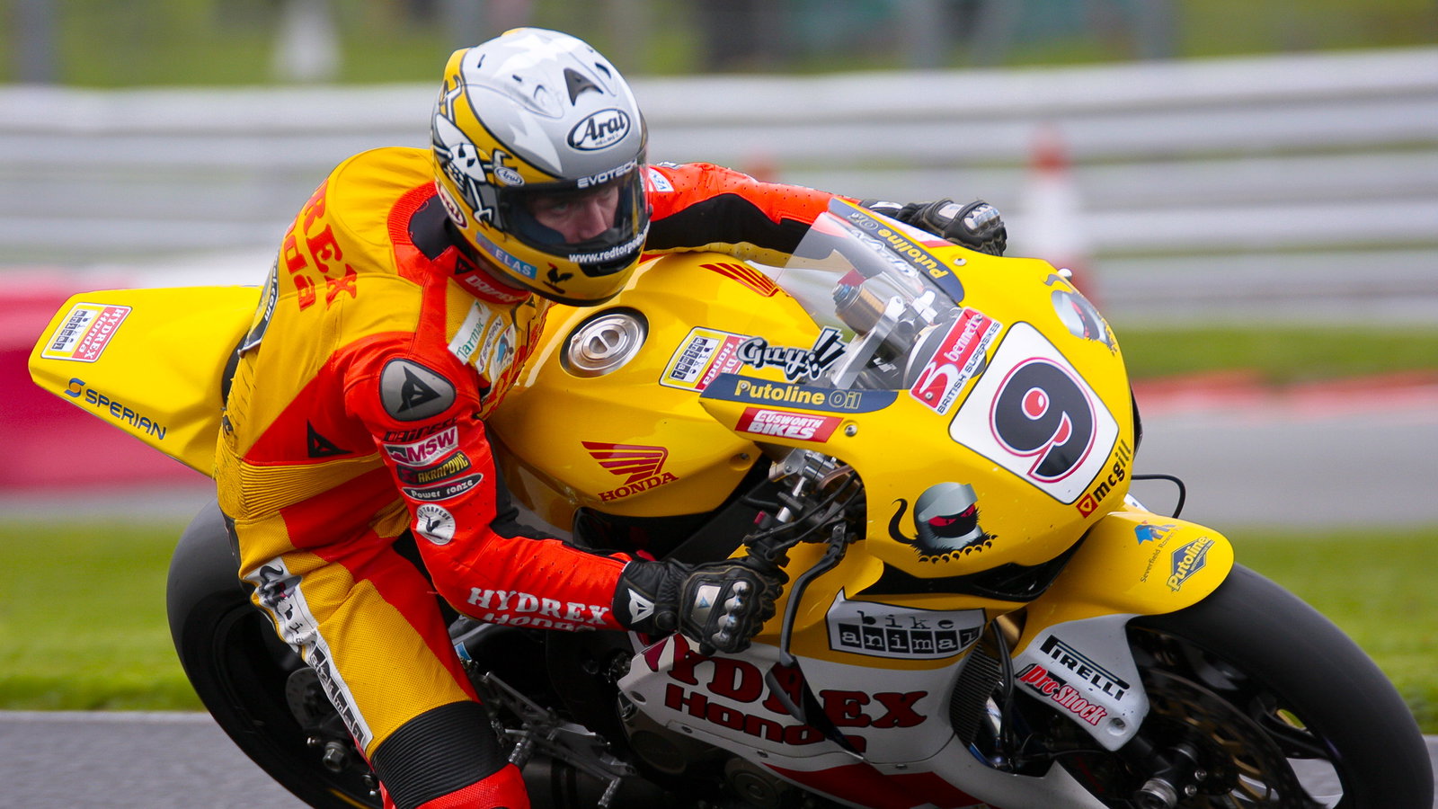 Monday warm up. 9. Guy Martin Hydrex-Bike Animal Honda