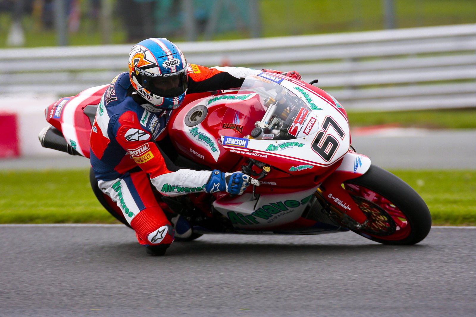 Monday warm up. 67. Shane Byrne Airwaves Ducati