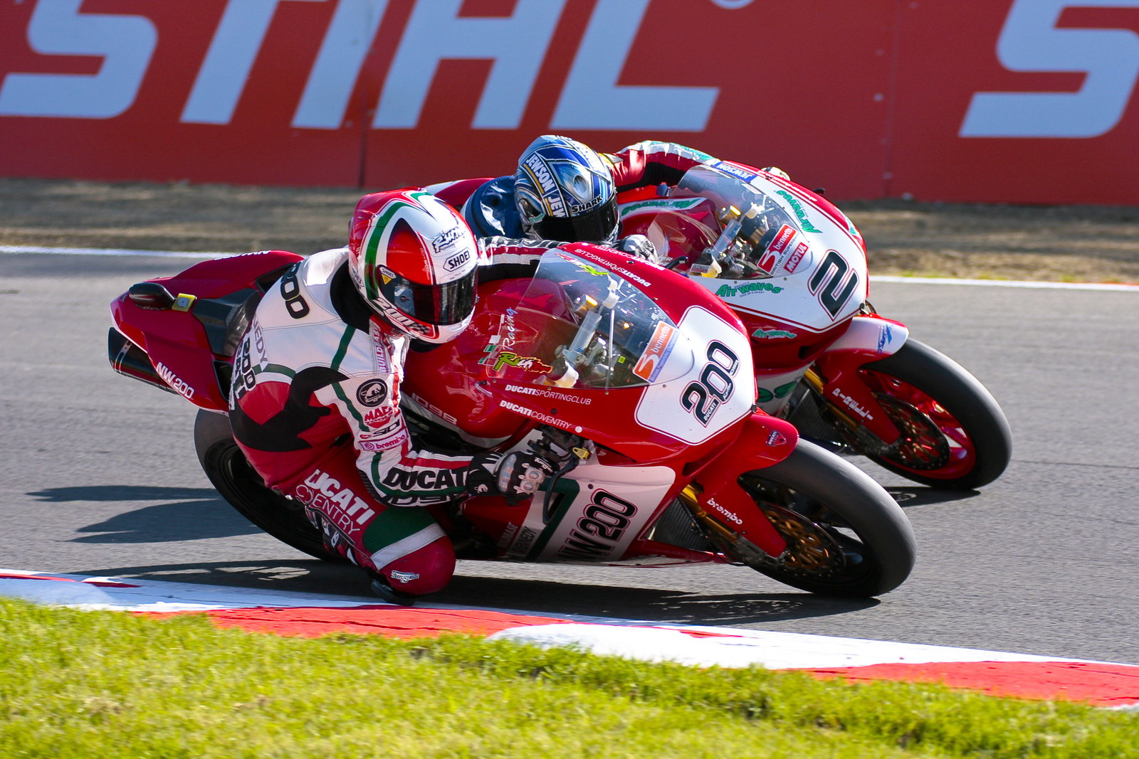 200. Michael Rutter North West 200 Ducati. 2. Leon Camier Airwaves Ducati. Race 2.