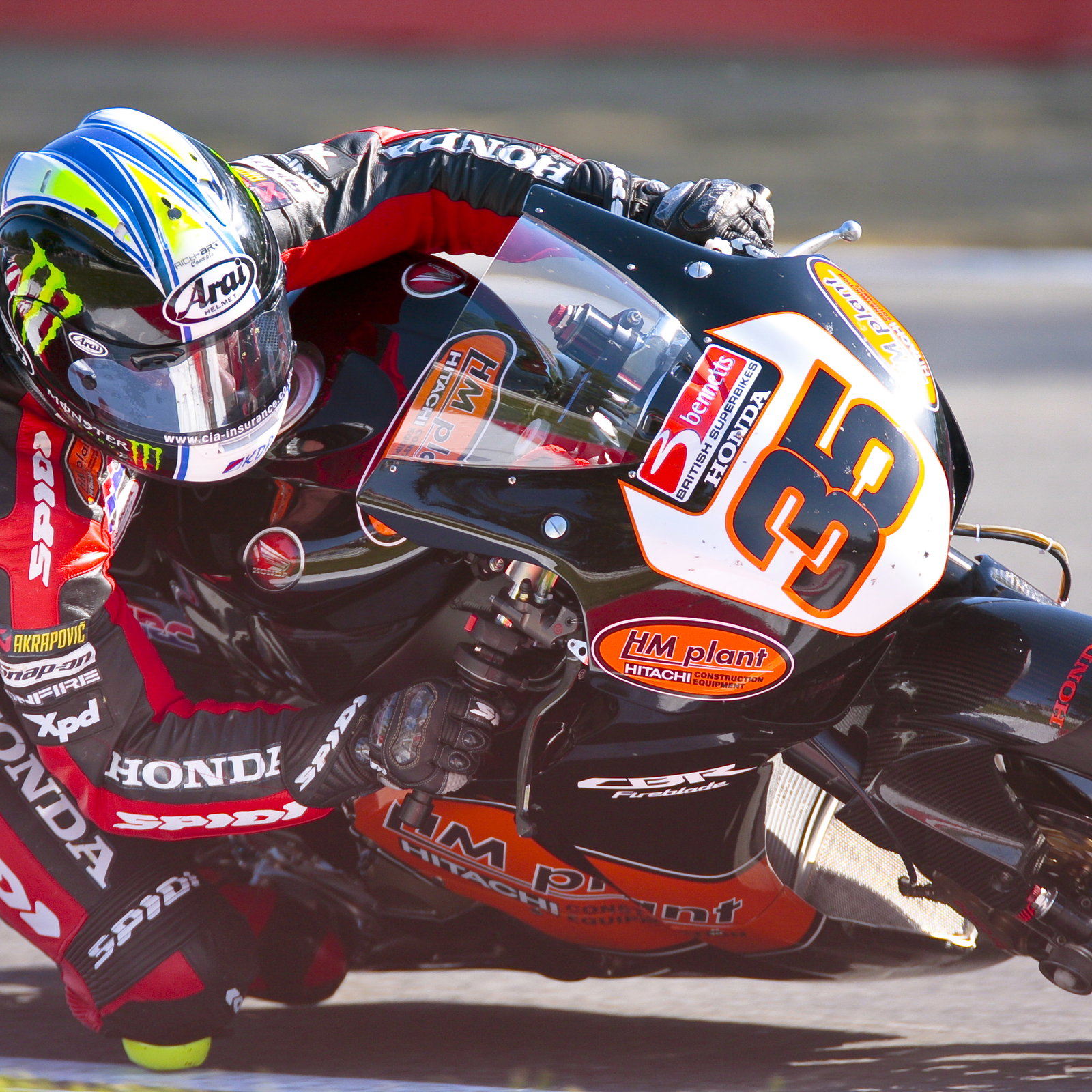 35. Cal Crutchlow HM Plant Honda. Race 2.