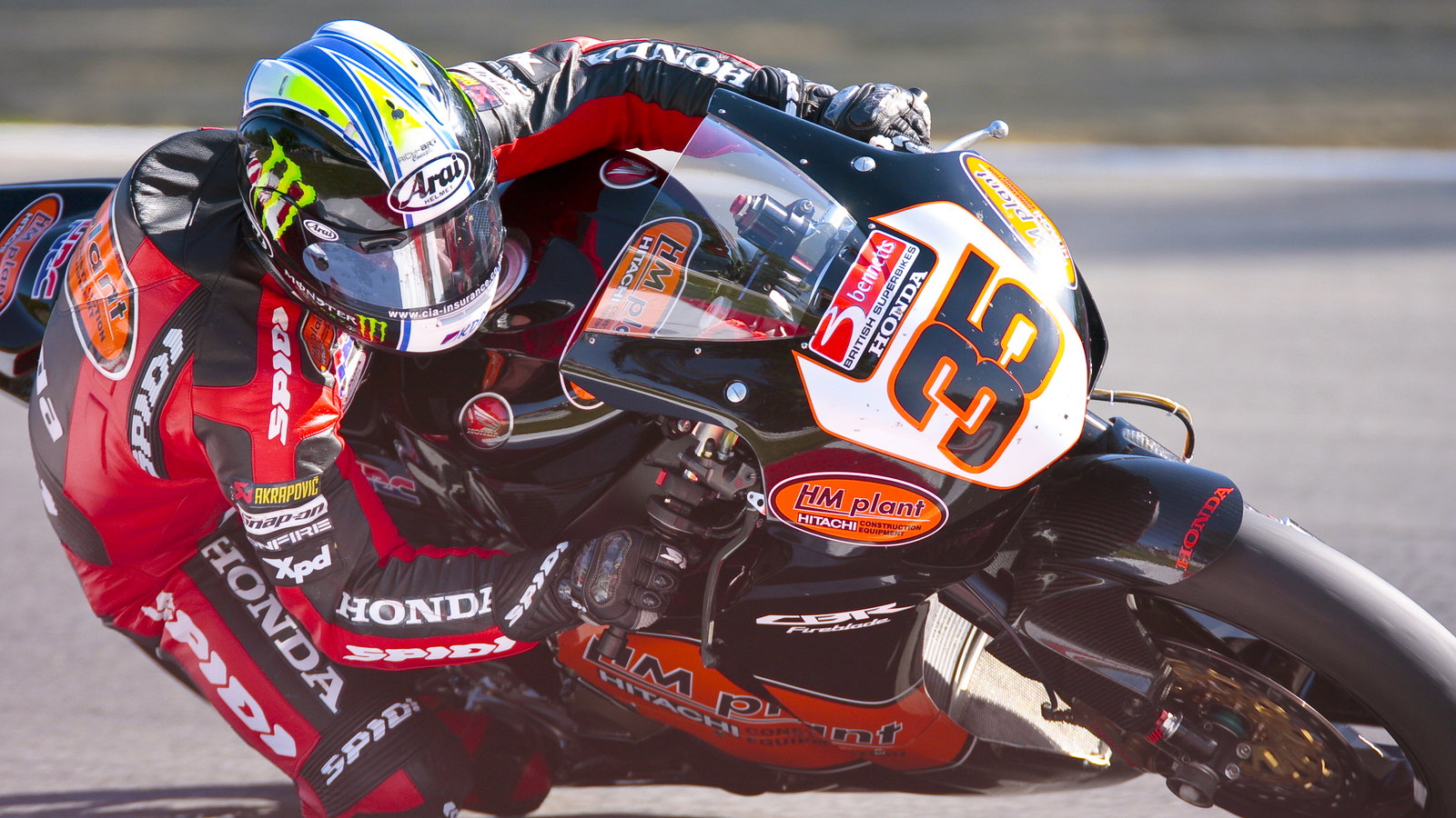 35. Cal Crutchlow HM Plant Honda. Race 2.