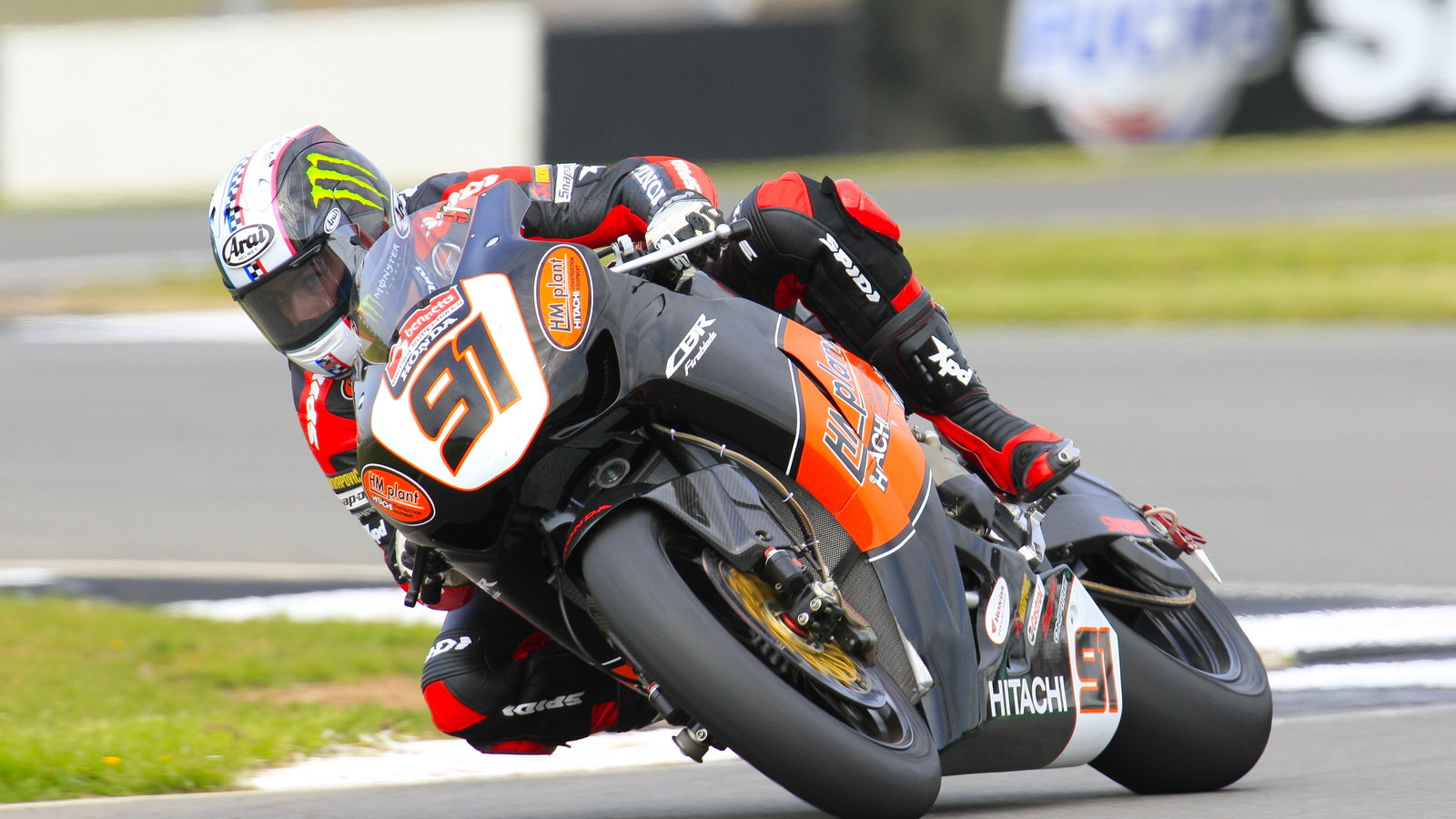 91. Leon Haslam HM Plant Honda, Honda CBR1000RR Fireblade