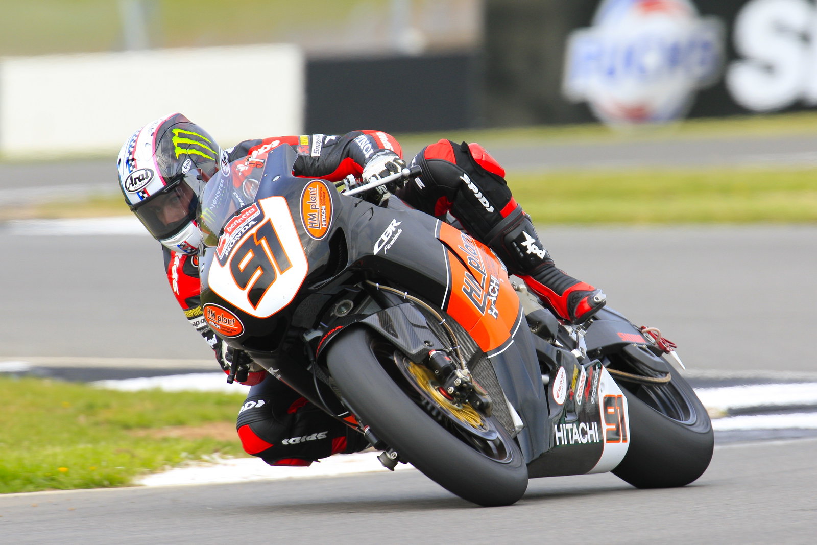 91. Leon Haslam HM Plant Honda, Honda CBR1000RR Fireblade