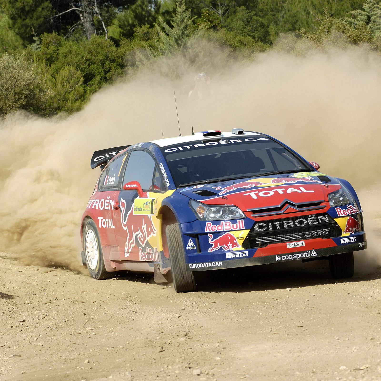 Sebastien Loeb (FRA) Daniel Elena (MON), Citroen C4, Citroen Total World Rally Team