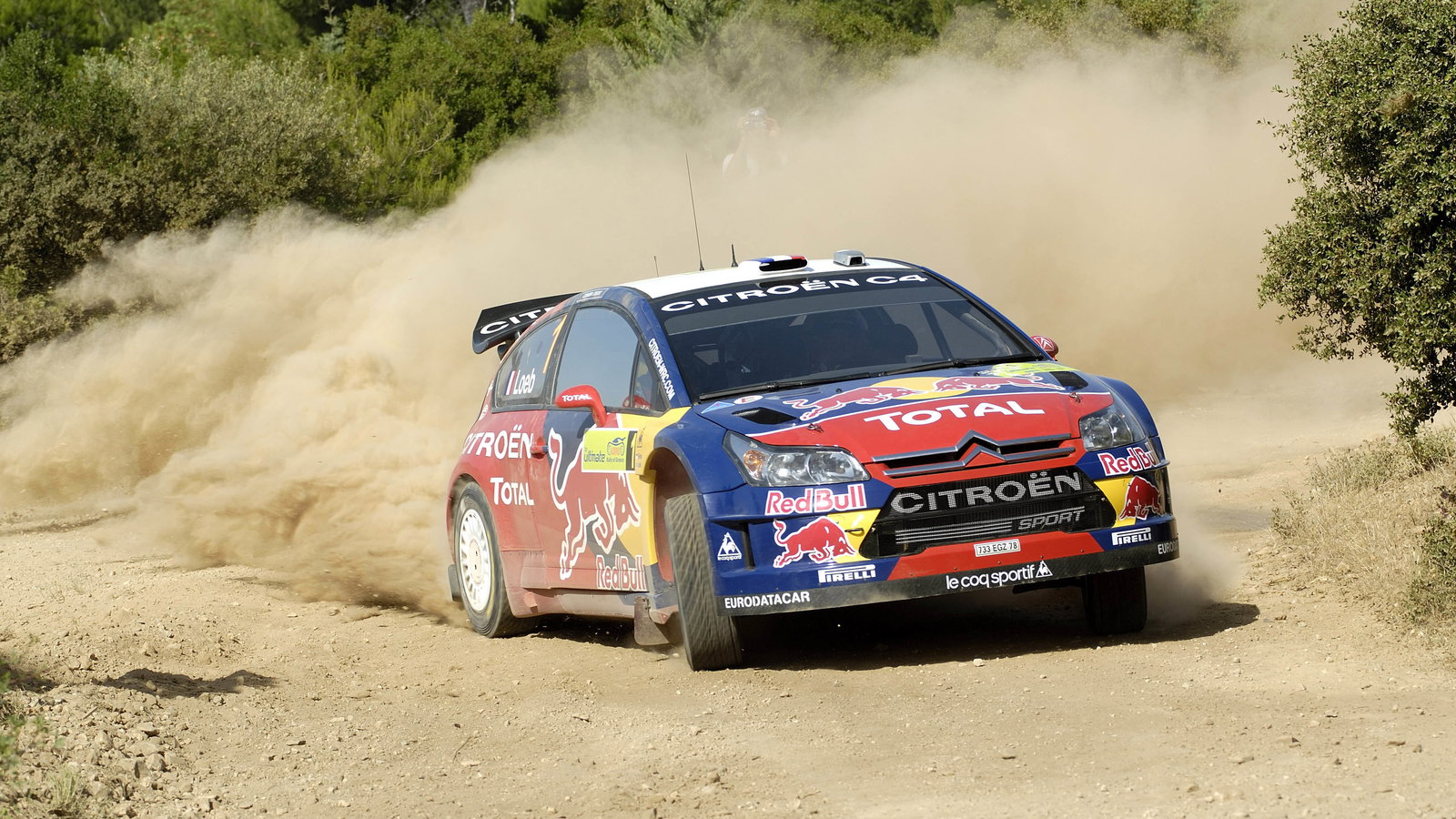Sebastien Loeb (FRA) Daniel Elena (MON), Citroen C4, Citroen Total World Rally Team