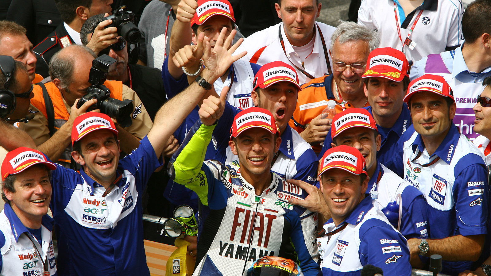 Rossi, Italian MotoGP Race 2008