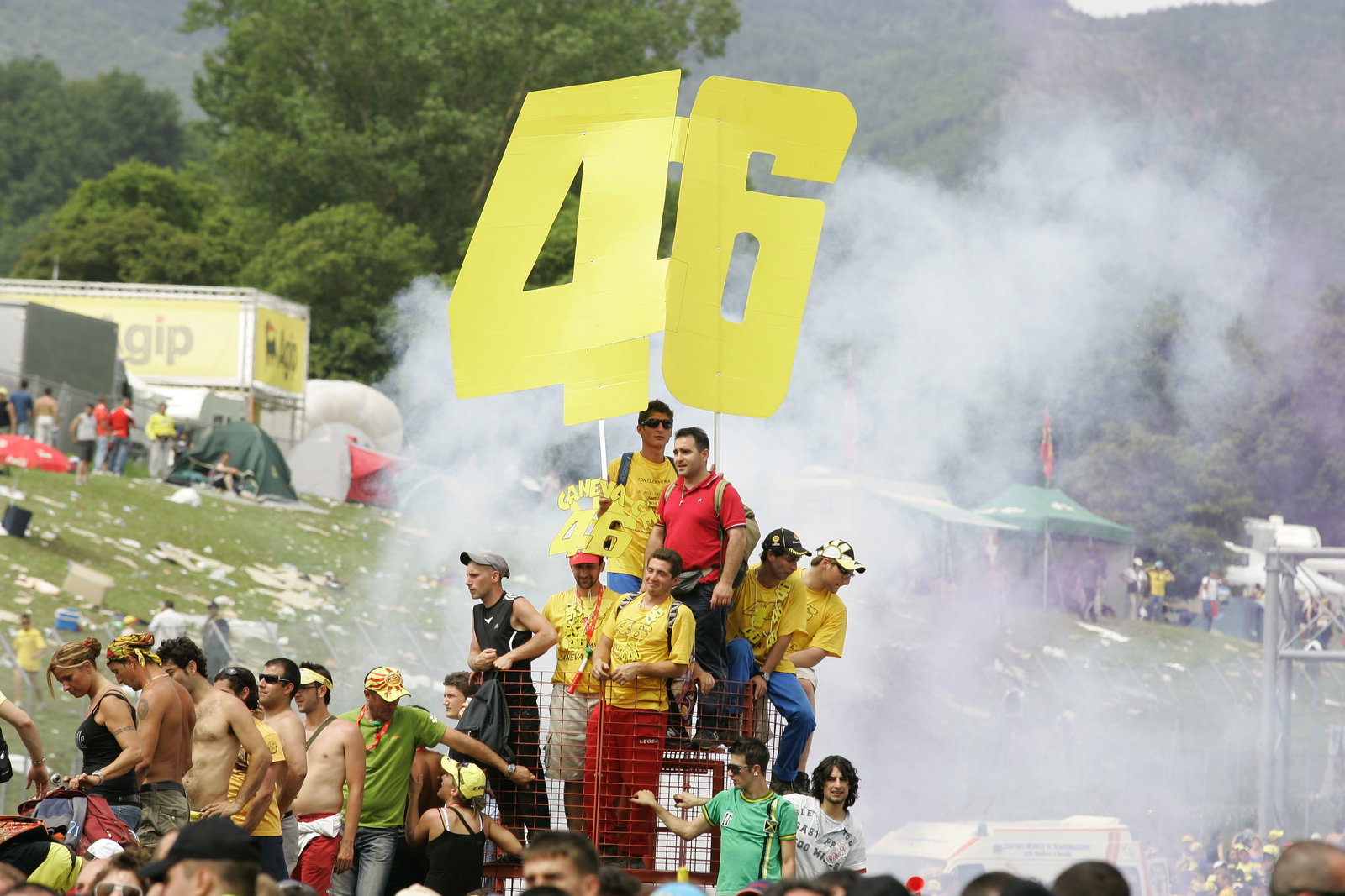 Rossi Fans, Italian Moto GP 2008