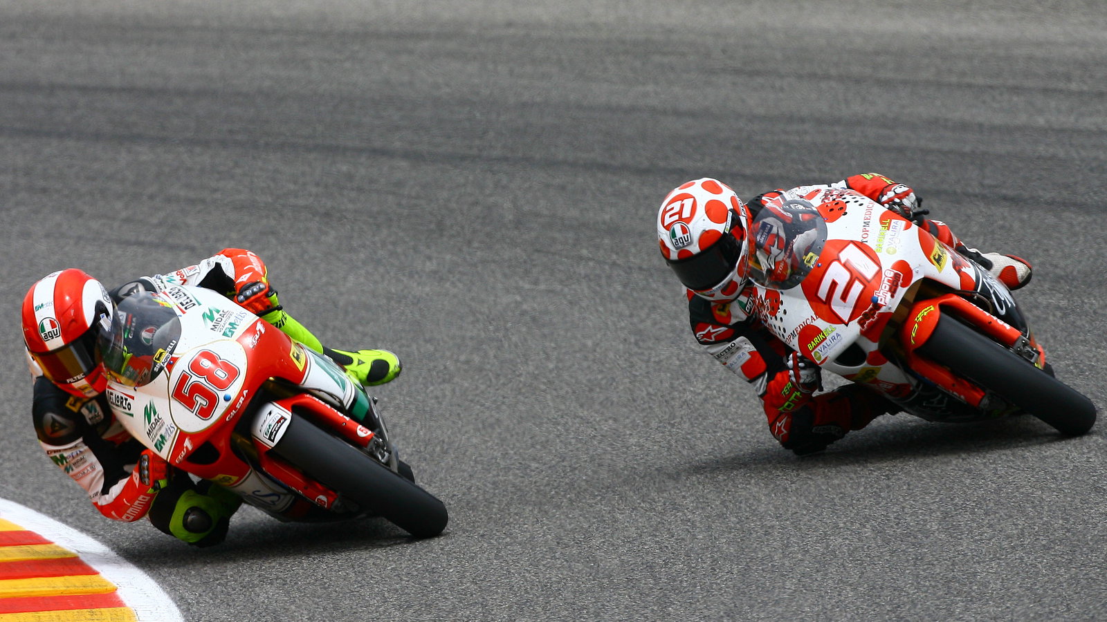 Simoncelli and Barbera, Italian 250GP 2008
