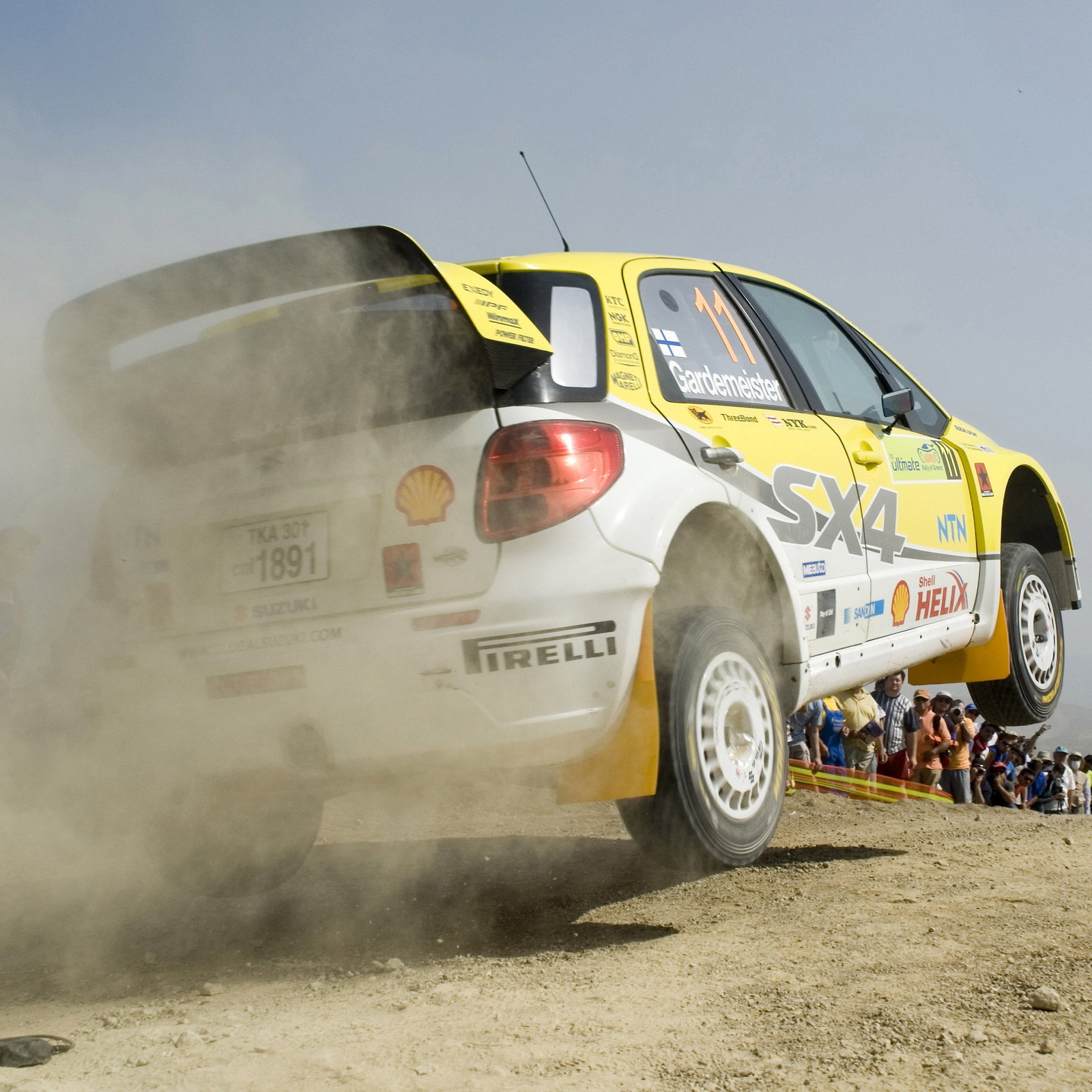 Toni Gardemeister (FIN) Tomi Tuominen (FIN), Suzuki SX4, Suzuki World Rally Team