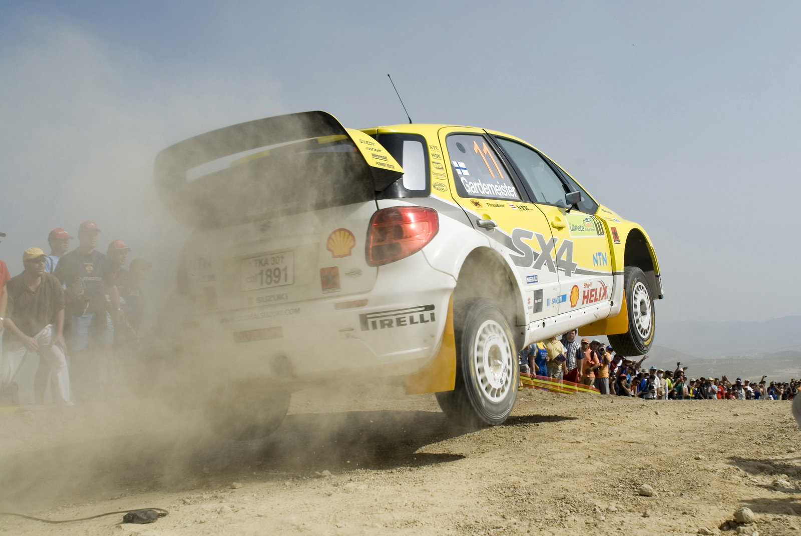 Toni Gardemeister (FIN) Tomi Tuominen (FIN), Suzuki SX4, Suzuki World Rally Team