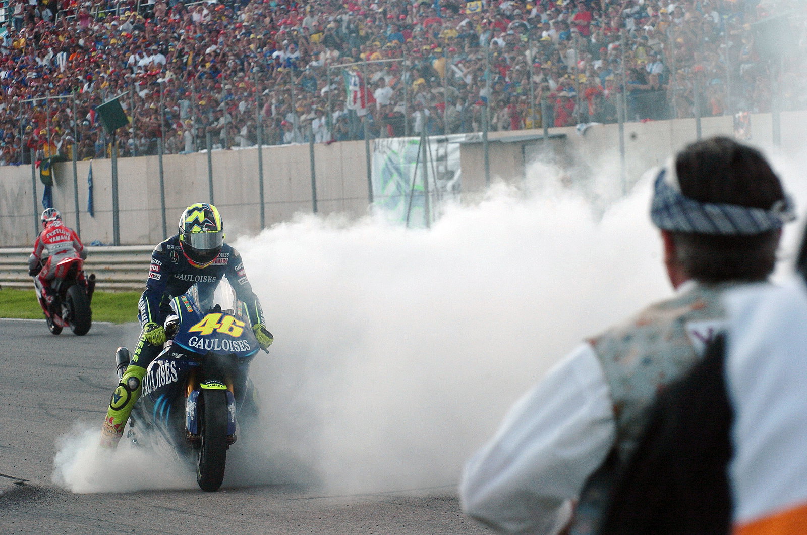 Rossi, Valencia MotoGP Race 2004