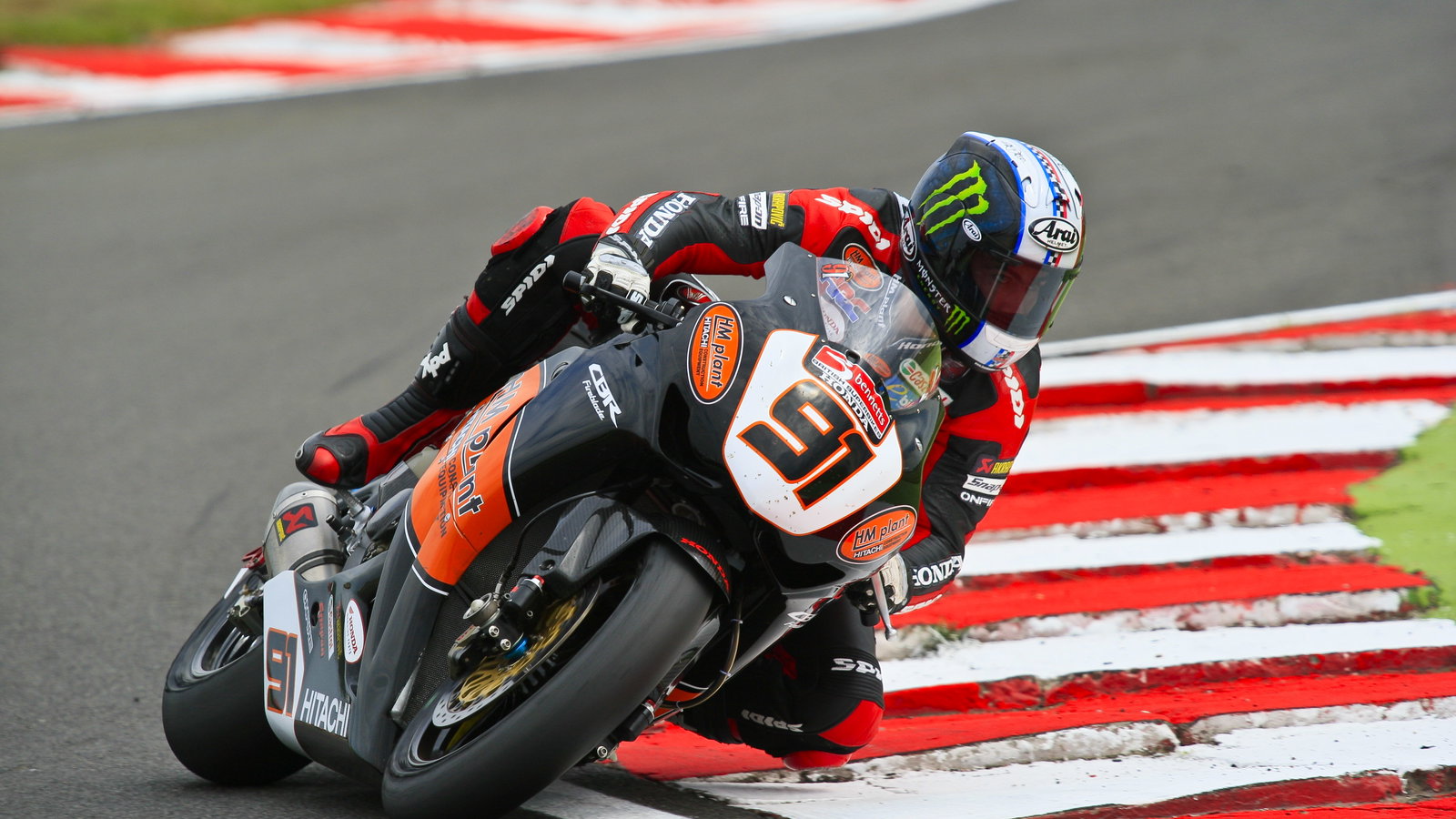 91. Leon Haslam HM Plant Honda, Honda CBR1000RR Fireblade